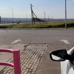 Nach dem Tanken in Russland