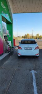Tankstelle Auto Russland Baschkortostan